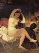 Karl Briullov Bathsheba oil painting reproduction